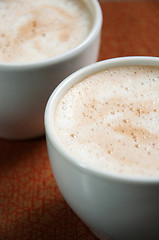 Image showing Cappuccino cups