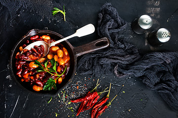 Image showing fried beans 