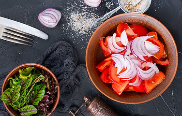 Image showing tomato salad