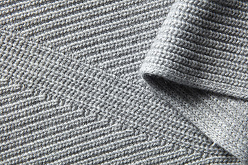 Image showing Background of the knitted fabric