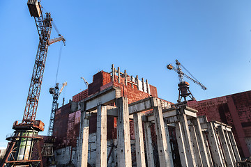 Image showing Construction site of Reactor Number 5 at Chernobyl Nuclear Power Plant, 2019