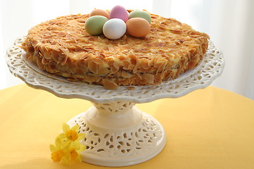 Image showing Almond cake for Easter
