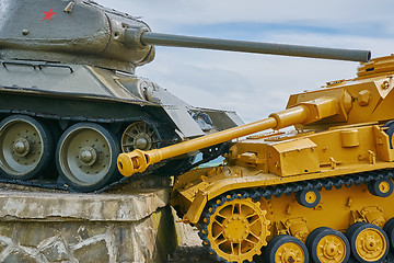 Image showing Memorial in Memory of the Tank Battle