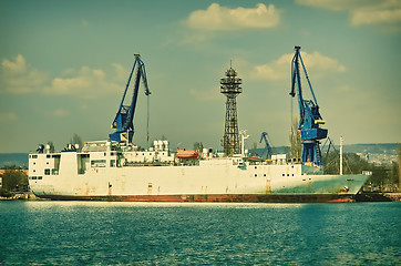 Image showing Livestock Carrier Ship