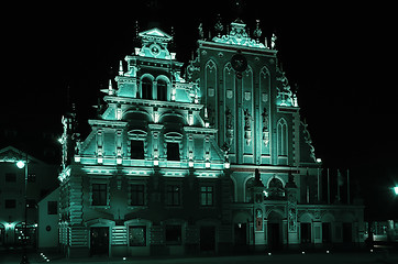 Image showing Blackheads House in Riga