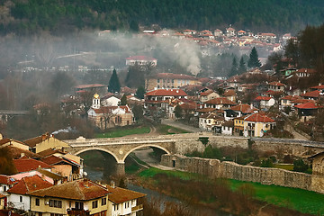 Image showing Panoramic View of Part of Veliko Tarnovo