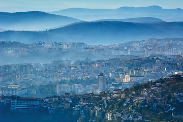 Image showing Panoramic View of Veliko Tarnovo