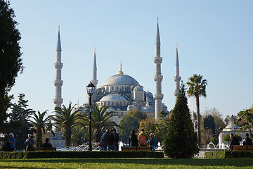 Image showing beautiful view of the Blue Mosque