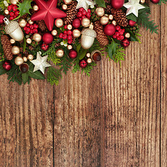 Image showing Decorative Christmas Border