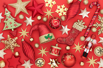 Image showing Christmas Tree Decorations