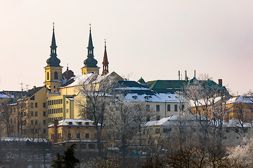 Image showing Panorama of city hall in Jihlava, Czech Republic