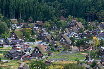 Image showing Shirakawa-go in Japan