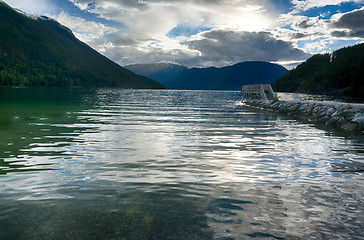 Image showing Travel in norwegian fjord