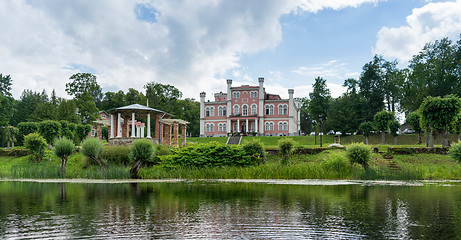 Image showing Old palace in Latvia travel