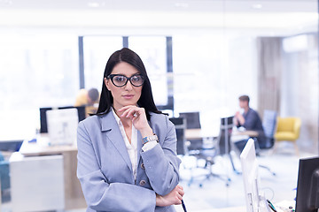 Image showing Portrait of successful Businesswoman