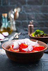 Image showing tomato salad