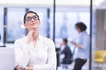 Image showing Portrait of successful Businesswoman