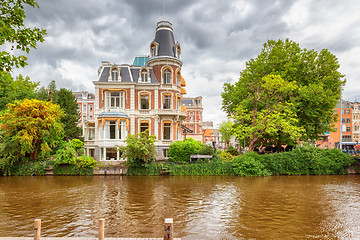 Image showing beautiful house in Amsterdam