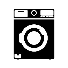 Image showing Washing machine icon