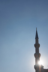 Image showing Blue Mosque Sultan Ahmet Cami in Istanbul Turkey