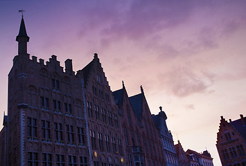 Image showing Burg square with the City Hall