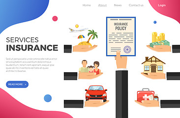 Image showing Insurance Services Concept