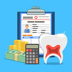 Image showing Dental Insurance Services Concept