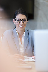 Image showing Portrait of successful Businesswoman