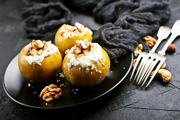 Image showing baked apples