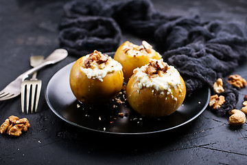 Image showing baked apples