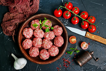 Image showing meatballs