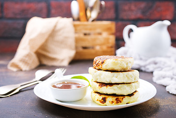 Image showing  fried cottage cheese