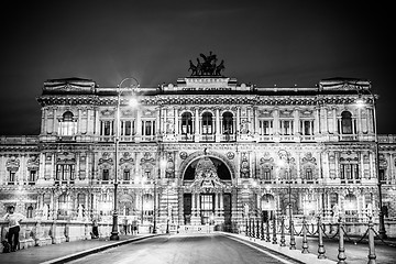 Image showing Rome, Italy. Palace of Justice.