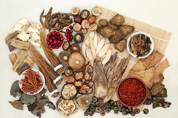 Image showing Chinese Herbal  Medicine