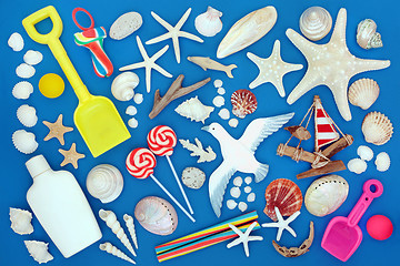 Image showing Symbols of the Seaside