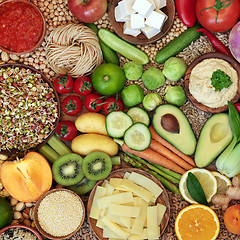 Image showing Health Food for Vegans