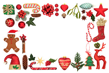 Image showing Christmas Decorative Border