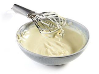 Image showing melted white chocolate