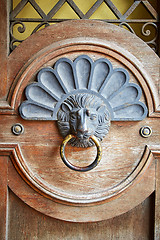 Image showing Door decoration in Saint Petersburg