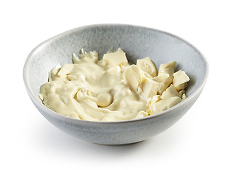 Image showing melted white chocolate