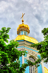 Image showing St. Nicholas Naval Cathedral, Saint Petersburg