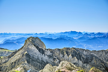 Image showing Saentis Mountain landscape