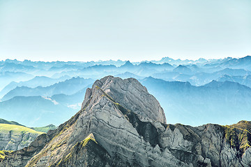 Image showing Saentis Mountain landscape