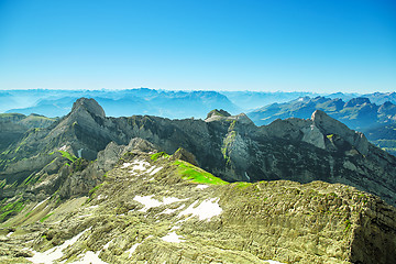 Image showing Saentis Mountain landscape