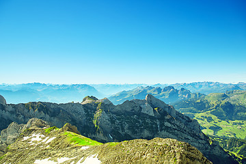 Image showing Saentis Mountain landscape