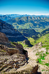 Image showing Saentis Mountain landscape