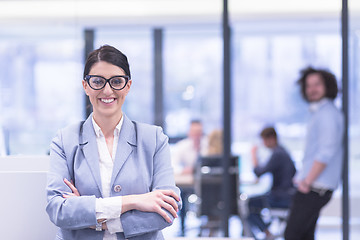 Image showing Portrait of successful Businesswoman