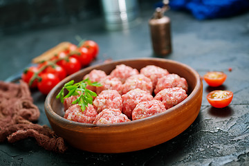 Image showing meatballs