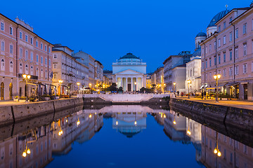 Image showing Church of St. Antonio Thaumaturgo, Trieste, Italy.
