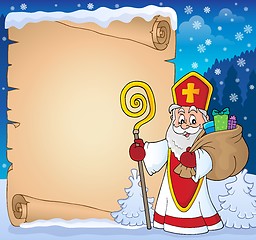 Image showing Saint Nicholas topic parchment 8